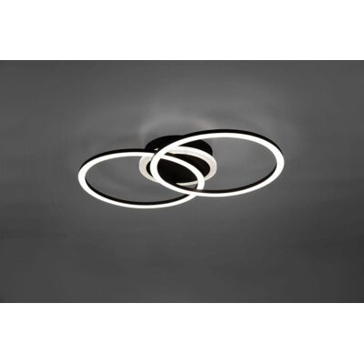 TRIO Reality TRIO R62783132 Venida LED stropné svietidlo 25W/2600lm 3000K matné čierne, switchdimmer TRIO Reality TRIO R62783132 Venida LED stropné svietidlo 25W/2600lm 3000K matné čierne, switchdimmer