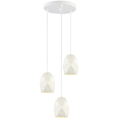 MDM-3480/3A W ITALUX Harley moderné závesné svietidlo 3X40W E27 IP20 MDM-3480/3A W ITALUX Harley moderné závesné svietidlo 3X40W E27 IP20