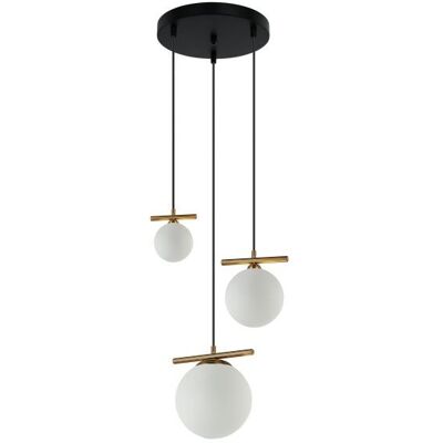 ITALUX PND-463323A-BRO+W Merseta závesné svietidlo 1xE14, 2xG9 D410mm starožitná bronzová ITALUX PND-463323A-BRO+W Merseta závesné svietidlo 1xE14, 2xG9 D410mm starožitná bronzová