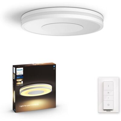 Philips Hue White Ambiance 8719514341159 Being stropné svietidlo LED +SWITCH D348mm 32W/2400lm 2200-6500K biela bluetooth Philips Hue White Ambiance 8719514341159 Being stropné svietidlo LED +SWITCH D348mm 32W/2400lm 2200-6500K biela bluetooth