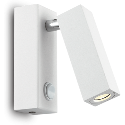 Nástenné svietidlo Ideal lux 142258 PAGE AP1 SQUARE BIANCO 1xLED 3W/210lm 3000K biela Nástenné svietidlo Ideal lux 142258 PAGE AP1 SQUARE BIANCO 1xLED 3W/210lm 3000K biela