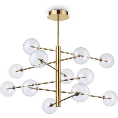 Závesné svietidlo Ideal lux 200125 EQUINOXE SP12 OTTONE ANTICO 12xG4 2W stará mosadz Závesné svietidlo Ideal lux 200125 EQUINOXE SP12 OTTONE ANTICO 12xG4 2W stará mosadz
