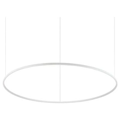 Ideal Lux 304465 ORACLE SLIM závesné svietidlo LED D1500mm 76W 7050/4190lm 3000K biela, DALI Ideal Lux 304465 ORACLE SLIM závesné svietidlo LED D1500mm 76W 7050/4190lm 3000K biela, DALI