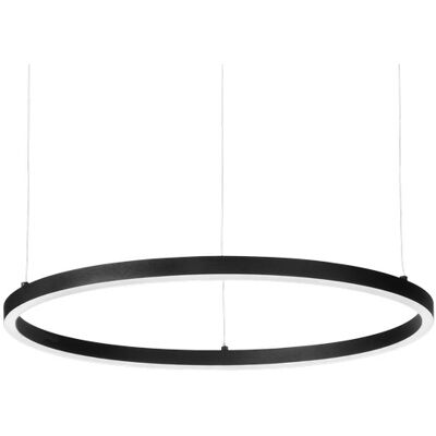 Ideal Lux 342009 ORACLE SLIM závesné svietidlo D500mm LED 29W 2850/1290lm 2700K čierna ON-OFF Ideal Lux 342009 ORACLE SLIM závesné svietidlo D500mm LED 29W 2850/1290lm 2700K čierna ON-OFF