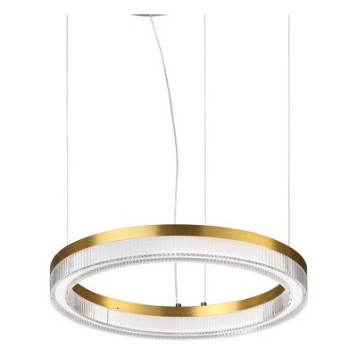 Závesné svietidlo LED 3000K mosadzná IP20 Ideal Lux CROWN 364964 Závesné svietidlo LED 3000K mosadzná IP20 Ideal Lux CROWN 364964