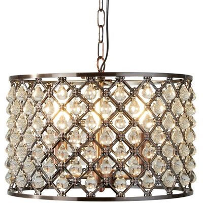 Searchlight 7813-3CU MARQUISE závesné svietidlo E14 3x7W Searchlight 7813-3CU MARQUISE závesné svietidlo E14 3x7W