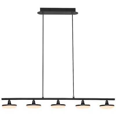 RABALUX 72240 Madi závesné svietidlo LED 20W/1850lm 3000K matná čierna, biela RABALUX 72240 Madi závesné svietidlo LED 20W/1850lm 3000K matná čierna, biela
