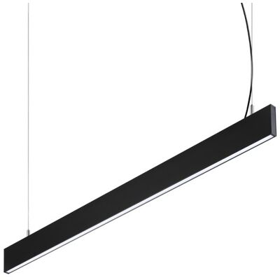 Závesné svietidlo LED 4000K čierna IP20 Ideal Lux STEEL 369020 Závesné svietidlo LED 4000K čierna IP20 Ideal Lux STEEL 369020