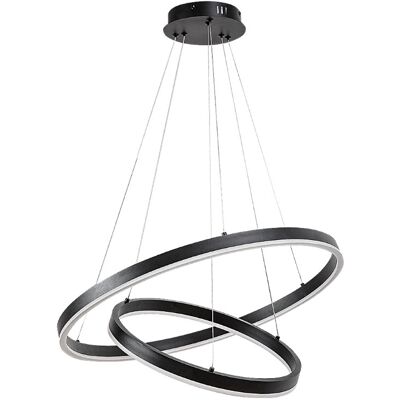RABALUX 72305 Isaure závesné svietidlo D600mm LED 80W/8000/5600lm 3000-6500K čierna, biela, stmievateľné, diaľkový ovládač RABALUX 72305 Isaure závesné svietidlo D600mm LED 80W/8000/5600lm 3000-6500K čierna, biela, stmievateľné, diaľkový ovládač