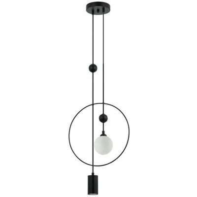 ITALUX PND-428892-BK Trosti závesné svietidlo 1xG9, 1xGU10 čierna ITALUX PND-428892-BK Trosti závesné svietidlo 1xG9, 1xGU10 čierna