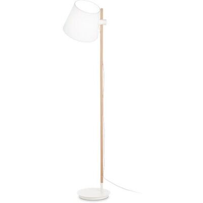 Ideal Lux 272245 AXEL stojanové svietidlo 1xE27 biela, drevo Ideal Lux 272245 AXEL stojanové svietidlo 1xE27 biela, drevo