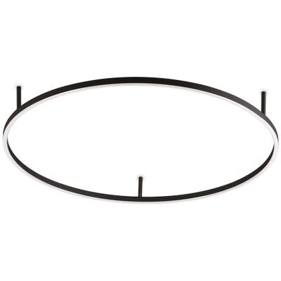 Ideal lux 341989 ORACLE SLIM stropné svietidlo D900mm LED 53W 5350/2480lm 4000K čierna ON-OFF Ideal lux 341989 ORACLE SLIM stropné svietidlo D900mm LED 53W 5350/2480lm 4000K čierna ON-OFF