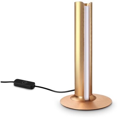 Stolná lampa LED 3000K medená IP20 Ideal Lux DORICA 362557 Stolná lampa LED 3000K medená IP20 Ideal Lux DORICA 362557