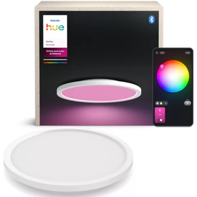 Stropný panel LED 2000–6500K biela IP20 Philips HUE White and Color Ambiance Surimu 8721103044594 Stropný panel LED 2000–6500K biela IP20 Philips HUE White and Color Ambiance Surimu 8721103044594