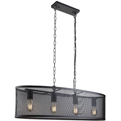 Searchlight 2484-4BK Fishnet závesné svietidlo E27 4 x 60W Searchlight 2484-4BK Fishnet závesné svietidlo E27 4 x 60W