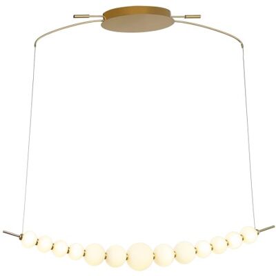 LED závesné svietidlo 3100 lm 3000K zlatá/biela ITALUX Ronza PND-36472-37W-3K-GD LED závesné svietidlo 3100 lm 3000K zlatá/biela ITALUX Ronza PND-36472-37W-3K-GD