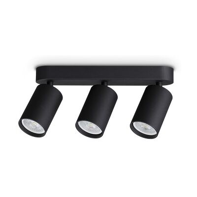 Stropné svietidlo 3x GU10 čierna IP20 Ideal Lux DYNAMITE 371252 Stropné svietidlo 3x GU10 čierna IP20 Ideal Lux DYNAMITE 371252