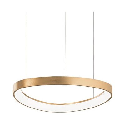 Závesné svietidlo LED 4000K mosadzná IP20 Ideal Lux GEMINI 372143 Závesné svietidlo LED 4000K mosadzná IP20 Ideal Lux GEMINI 372143