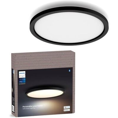 8720169329072 Philips HUE White Ambiance Aurelle stropný panel LED D395mm 21W/2450lm 2200-6500K čierna 8720169329072 Philips HUE White Ambiance Aurelle stropný panel LED D395mm 21W/2450lm 2200-6500K čierna