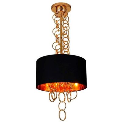 AZZARDO AZ2678 DECOline KATE BLACK stropné závesné svietidlo 4xE14 40W IP20 čierna/zlatá AZZARDO AZ2678 DECOline KATE BLACK stropné závesné svietidlo 4xE14 40W IP20 čierna/zlatá