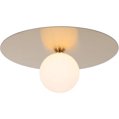 Italux PLF-201923-1 stropné svietidlo Spoletto D450mm 1x40W G9 zlatá, biela Italux PLF-201923-1 stropné svietidlo Spoletto D450mm 1x40W G9 zlatá, biela