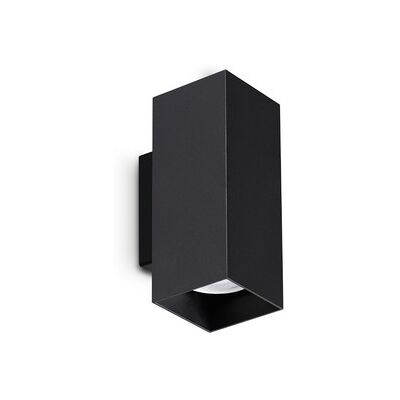 Nástenné svietidlo 2x GU10 čierna IP20 Ideal Lux LOOK 353937 Nástenné svietidlo 2x GU10 čierna IP20 Ideal Lux LOOK 353937