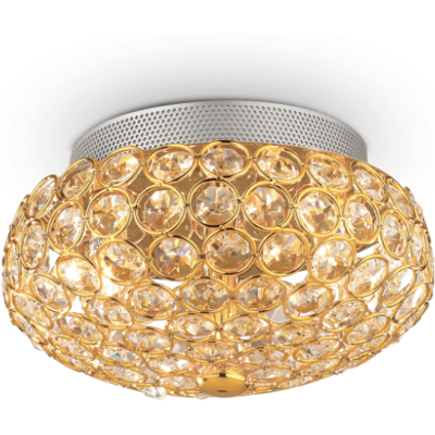Stropné svietidlo Ideal lux 075402 KING PL3 ORO 3xG9 40W Stropné svietidlo Ideal lux 075402 KING PL3 ORO 3xG9 40W