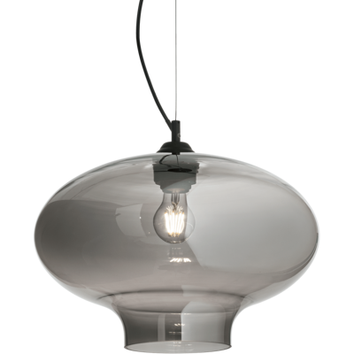Závesné svietidlo Ideal lux 120904 BISTRO SP1 ROUND FUME 1xE27 60W čierna Závesné svietidlo Ideal lux 120904 BISTRO SP1 ROUND FUME 1xE27 60W čierna
