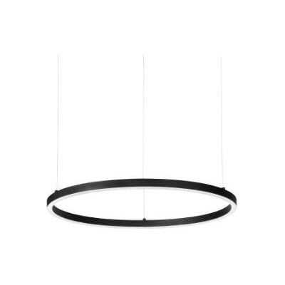 Ideal Lux 304380 ORACLE SLIM závesné svietidlo LED D500mm 32W 3350/1730lm 4000K čierna Ideal Lux 304380 ORACLE SLIM závesné svietidlo LED D500mm 32W 3350/1730lm 4000K čierna