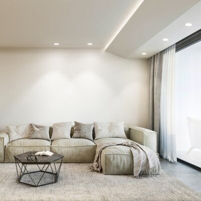 Ideal Lux 319667 GAME TRIMLESS ROUND zápustné svietidlo LED D100mm 11W 1100/940lm 3000K IP40 biela Ideal Lux 319667 GAME TRIMLESS ROUND zápustné svietidlo LED D100mm 11W 1100/940lm 3000K IP40 biela