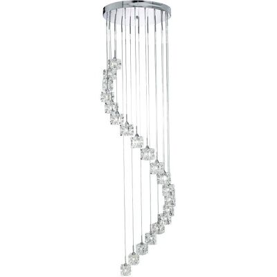 Searchlight 6720-20-LED SCULPTURED ICE stropné svietidlo LED 20x3W 3000 lm Searchlight 6720-20-LED SCULPTURED ICE stropné svietidlo LED 20x3W 3000 lm