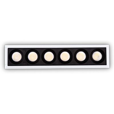 Ideal lux Pro 341675 LIKA SLIM zápustné svietidlo LED 10W 1050/870lm 4000K biela, UGR<16 Ideal lux Pro 341675 LIKA SLIM zápustné svietidlo LED 10W 1050/870lm 4000K biela, UGR<16