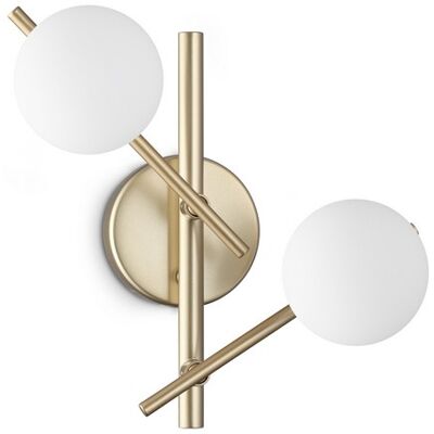 Nástenné svietidlo 2x G9 zlatá IP20 Ideal Lux ATLAS 365084 Nástenné svietidlo 2x G9 zlatá IP20 Ideal Lux ATLAS 365084