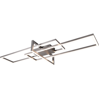 TRIO 620310307 SALINAS stropné svietidlo LED 34W/3900lm 3000K matný nikel, switchdimmer TRIO 620310307 SALINAS stropné svietidlo LED 34W/3900lm 3000K matný nikel, switchdimmer