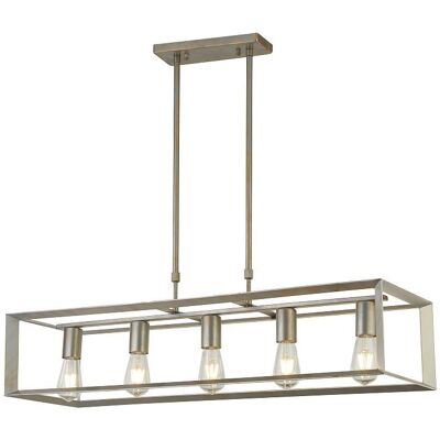 Searchlight 2415-5SI Heaton závesné svietidlo E27 5 x 60W Searchlight 2415-5SI Heaton závesné svietidlo E27 5 x 60W