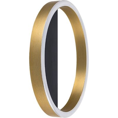 RABALUX 71310 Thric nástenné svietidlo D250mm LED 15W/960lm 3000K čierna, zlatá, biela RABALUX 71310 Thric nástenné svietidlo D250mm LED 15W/960lm 3000K čierna, zlatá, biela