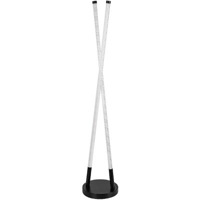 RABALUX 74166 Nivaro stojacia lampa LED 28W/3050lm 3000K čierna, biela RABALUX 74166 Nivaro stojacia lampa LED 28W/3050lm 3000K čierna, biela