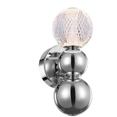 LED nástenné svietidlo 220 lm 3000K chrómová ITALUX Oter WL-83728-4W-3K-CH LED nástenné svietidlo 220 lm 3000K chrómová ITALUX Oter WL-83728-4W-3K-CH