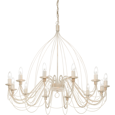 Závesné svietidlo/Luster Ideal lux 097664 CORTE SP12 BIANCO ANTICO 12xE14 40W Závesné svietidlo/Luster Ideal lux 097664 CORTE SP12 BIANCO ANTICO 12xE14 40W