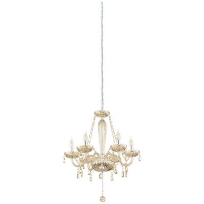 Eglo Chandeliers 39092 BASILANO luster 6xE14 koňak Eglo Chandeliers 39092 BASILANO luster 6xE14 koňak