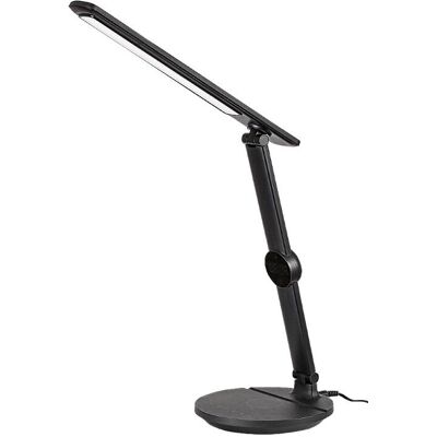 RABALUX 74198 Isak stolové svietidlo LED 9W/570lm 3000+4000+6500K čierna, biela, USB port, bezdrôtové nabíjanie RABALUX 74198 Isak stolové svietidlo LED 9W/570lm 3000+4000+6500K čierna, biela, USB port, bezdrôtové nabíjanie