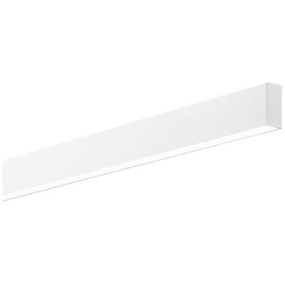 Ideal lux Pro 267128 STEEL stropné svietidlo s podsvietením LED 36W 3450/2750lm 3000K biela, UGR<19 Ideal lux Pro 267128 STEEL stropné svietidlo s podsvietením LED 36W 3450/2750lm 3000K biela, UGR<19