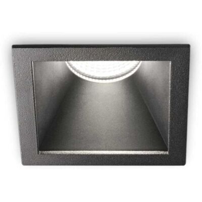 Ideal Lux 327761 GAME TRIM SQUARE zápustné svietidlo LED 85x85mm 11W 1100/660lm 3000K IP65 čierna Ideal Lux 327761 GAME TRIM SQUARE zápustné svietidlo LED 85x85mm 11W 1100/660lm 3000K IP65 čierna