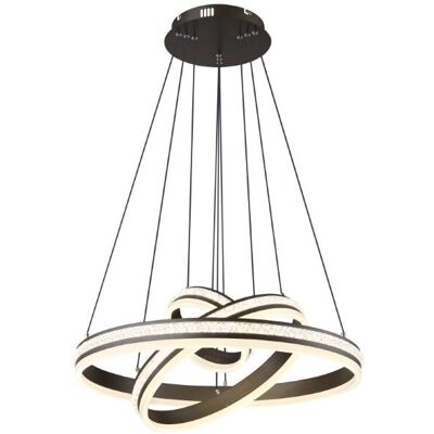 GLOBO lighting GLOBO 67314-70H GROUNI závesné svietidlo D600mm LED 70W/3510lm 2700-6000K titánová, biela, diaľkový ovládač GLOBO lighting GLOBO 67314-70H GROUNI závesné svietidlo D600mm LED 70W/3510lm 2700-6000K titánová, biela, diaľkový ovládač