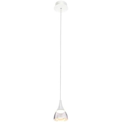 AZZARDO AZ2909 DECOline DALMATIA 1 WHITE stropné závesné LED svietidlo 5W/300lm IP20 biela AZZARDO AZ2909 DECOline DALMATIA 1 WHITE stropné závesné LED svietidlo 5W/300lm IP20 biela