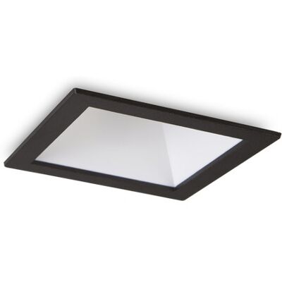 Ideal lux 192406 GAME SQUARE zápustné svietidlo 84x84mm LED 11W 950/780lm 3000K čierna, biela, UGR<19 Ideal lux 192406 GAME SQUARE zápustné svietidlo 84x84mm LED 11W 950/780lm 3000K čierna, biela, UGR<19
