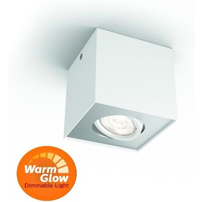 Philips 50491/31/P0 Box LED biele povrchové bodové svietidlo WGD 4,5W=500lm 2200-2700K Philips 50491/31/P0 Box LED biele povrchové bodové svietidlo WGD 4,5W=500lm 2200-2700K