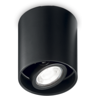 Ideal Lux IdealLux 243924 MOOD PL1 D09 ROUND prisadené stropné svietidlo GU10 1x28W IP20 čierna Ideal Lux IdealLux 243924 MOOD PL1 D09 ROUND prisadené stropné svietidlo GU10 1x28W IP20 čierna