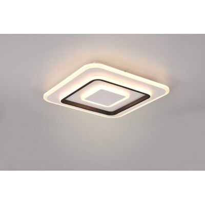 TRIO Reality R64293131 JORA stropné svietidlo SMD LED 395x395mm 46W/5400lm 2700-6000K biela matná, stmievateľné, diaľkový ovládač TRIO Reality R64293131 JORA stropné svietidlo SMD LED 395x395mm 46W/5400lm 2700-6000K biela matná, stmievateľné, diaľkový ovládač