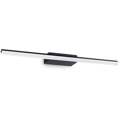 Ideal Lux 302232 RIFLESSO nástenné svietidlo nad zrkadlo LED š620mm 17W 1800/1020lm 3000K IP44 čierna Ideal Lux 302232 RIFLESSO nástenné svietidlo nad zrkadlo LED š620mm 17W 1800/1020lm 3000K IP44 čierna